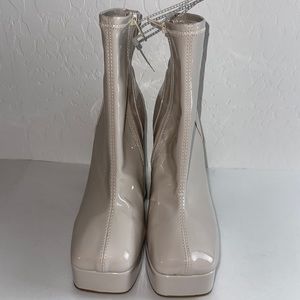 Steve Madden Bianca Patent Platform Bootie